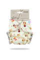 NEW! Petit Lulu Newborn Fitted Nappy: Forest Animals