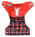 NEW! Alva Baby Onesize Nappy: Stag
