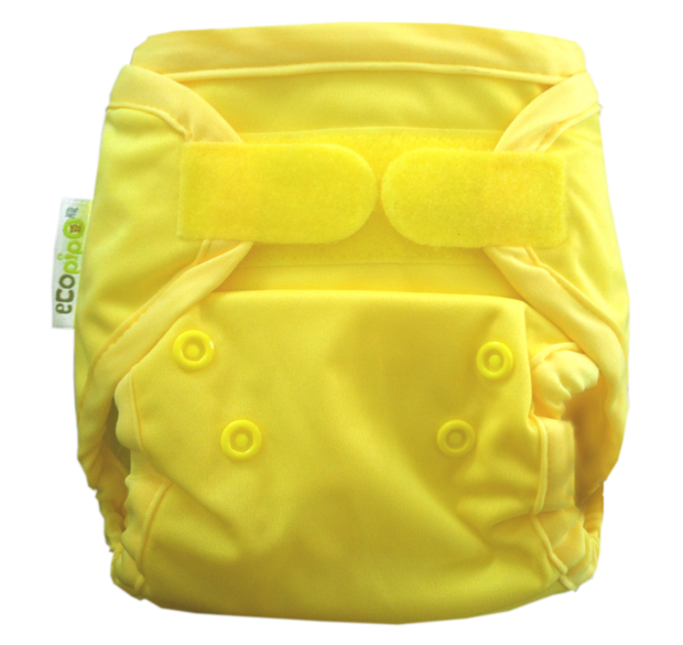 NEW! Ecopipo Newborn Nappy Wrap Yellow