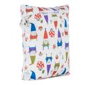 NEW! Baba+Boo Reusable Nappy Bag Small: Gnomes