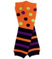 MyLittleLegs Halloween - Polka Stripe