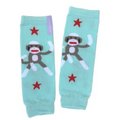 Huggalugs Nubies Sock Monkey Blue