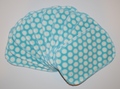 Weenotions Washable Nappy Wipes - Turquoise Honeycomb