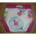 Pumpkin Pants Fleece Soaker - Bird Cage