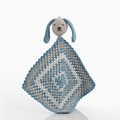 Pebble Organic Sleepy Bunny Doudous - Duck Egg Blue