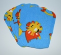Basic Fleece Wipes - Pack of 5 - Leo Lion