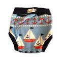 Pumpkin Pants Fleece Soaker - Sail Away