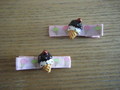 Hair Clips - Pink Icecream - Medium