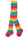 10% OFF! Frugi Toasty Tights: Rainbow Stripe
