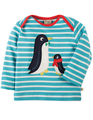 40% OFF! Frugi Bobby Applique Top: Penguins