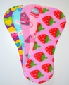 Pack of 5 Fleece Nappy Liners - Pink Mix