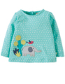 40% OFF! Frugi Connie Applique Top: Elephant