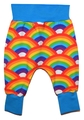 6-9m Harem Pants: Bright Rainbows