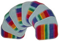 Weenotions Washable Nappy Wipes Rainbow