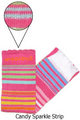 Huggalugs Candy Sparkle Stripe