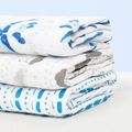 NEW! Bambino Mio Miosquares Muslins 3pk: Sail Away