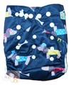NEW! Alva Baby Onesize Nappy: Sausage Dogs