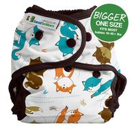 NEW! Best Bottoms Bigger Nappy Shell: Fox Trot