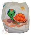 NEW! Alva Baby Onesize Nappy: Baby Turtle