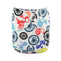 Alva Baby Onesize Nappy: Bicycles