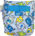 NEW! Ecopipo Onesize Pocket Nappy V2: Blue Elephants