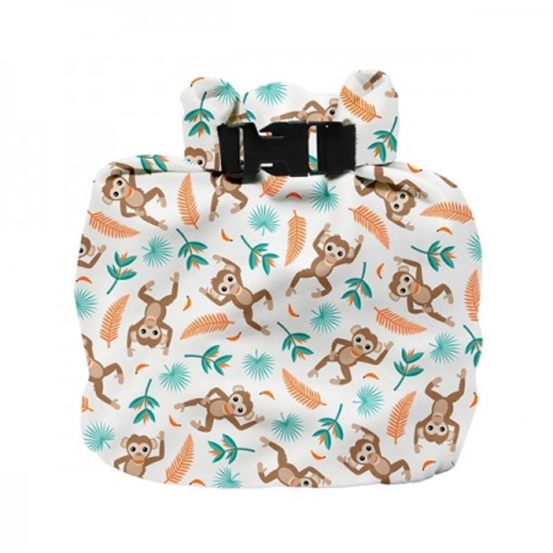 Bambino Mio Wet Nappy Bag: Spider Monkey