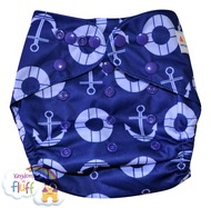 Alva Baby Onesize Nappy Wrap: Anchors