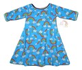 9-12m Sweet Agnes Dress: Rainbow Doodles