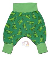 3-6m Harem Pants: Cute Crocs