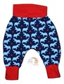 6-9m Harem Pants: Hippos