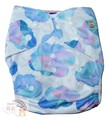 Alva Baby Onesize Nappy: Fractured Clouds