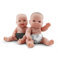 NEW! Rumparooz Dolls Nappies 2pk: Polished/Castle