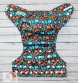 NEW! Alva Baby Onesize Nappy: Autumn Birds