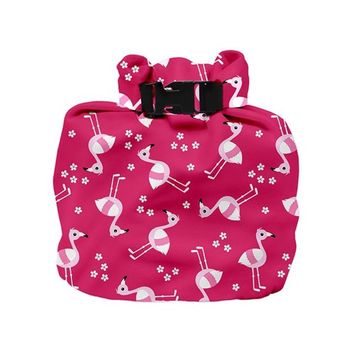 Bambino Mio Wet Nappy Bag Pink Flamingo