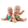 Rumparooz Dolls Nappies 2pk: Quinn & Peacock