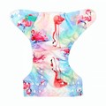 Alva Onesize Nappy: Flamingo
