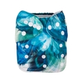 Alva Baby Onesize Nappy: Feathers