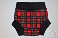 Kingdom of Fluff Fleece Soaker: Tartan