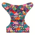 Alva Baby Onesize Nappy: Oriental Patchwork