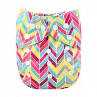 Alva Baby Onesize All-in-one: Chevrons