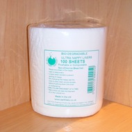Little Green Earthlets Ultra Biodegradable Flushable Liners