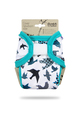 NEW! Petit Lulu Newborn Wrap: Turquoise Birds