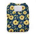 NEW! Thirsties Onesize Natural All-in-one: Moon Blossom
