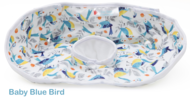 NEW! Bambooty Car Seat Protector: Baby Blue Bird