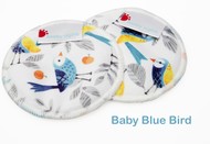 NEW! Bambooby Day Breast Pads: Baby Blue Bird Smooth