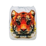 Alva Baby Onesize Nappy: Fractured Tiger