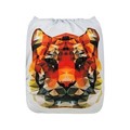 Alva Baby Onesize Nappy: Fractured Tiger