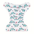 Alva Baby Onesize Nappy: Happy Crabs