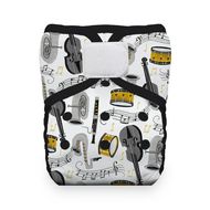 Thirsties Natural Onesize Pocket Nappy: Symphonic