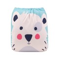 Alva Baby Onesize Nappy: Polar Bear